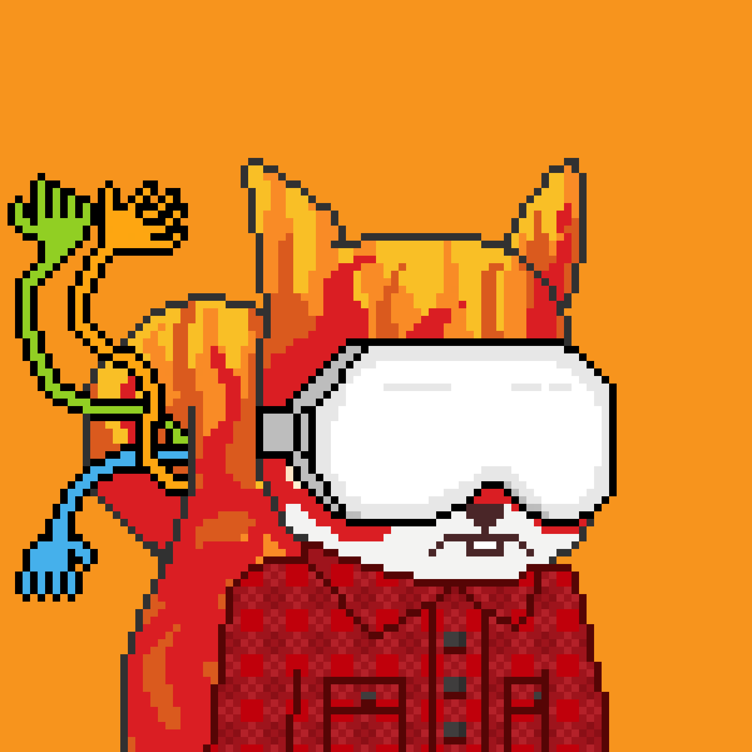 Pixel Squirrels #8932 NFT on Algorand