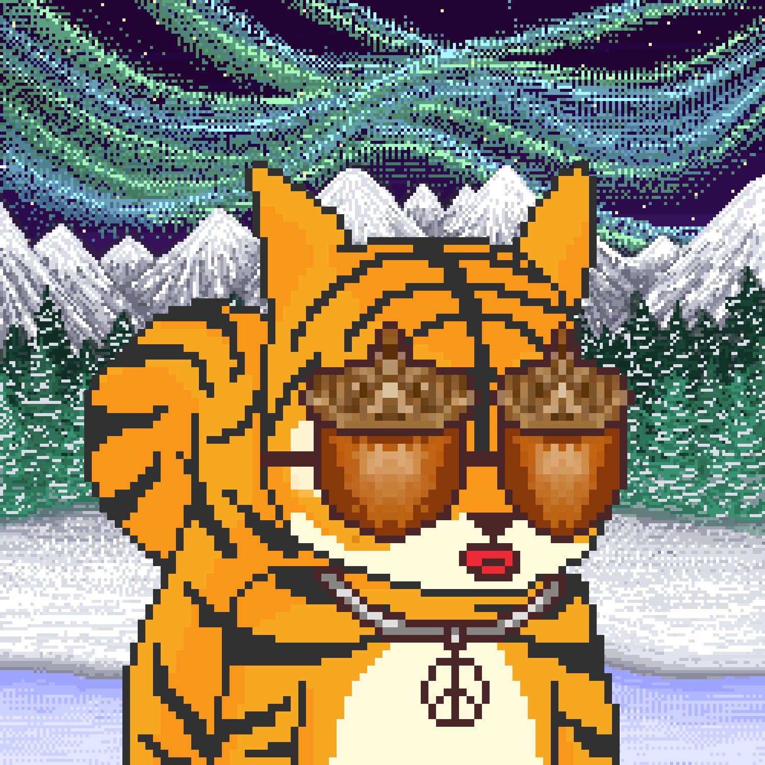 Pixel Squirrels #8942 NFT on Algorand