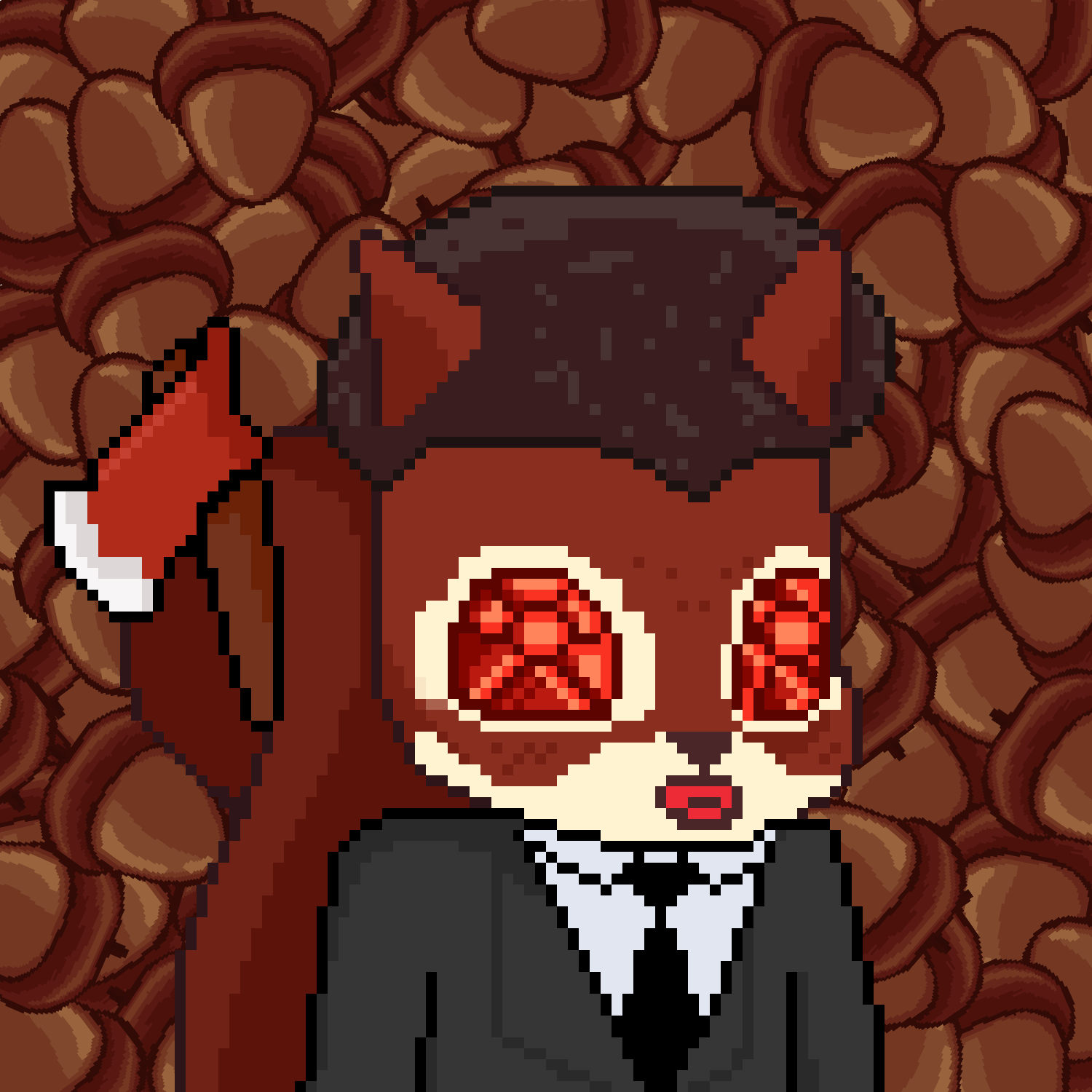 Pixel Squirrels #8968 NFT on Algorand