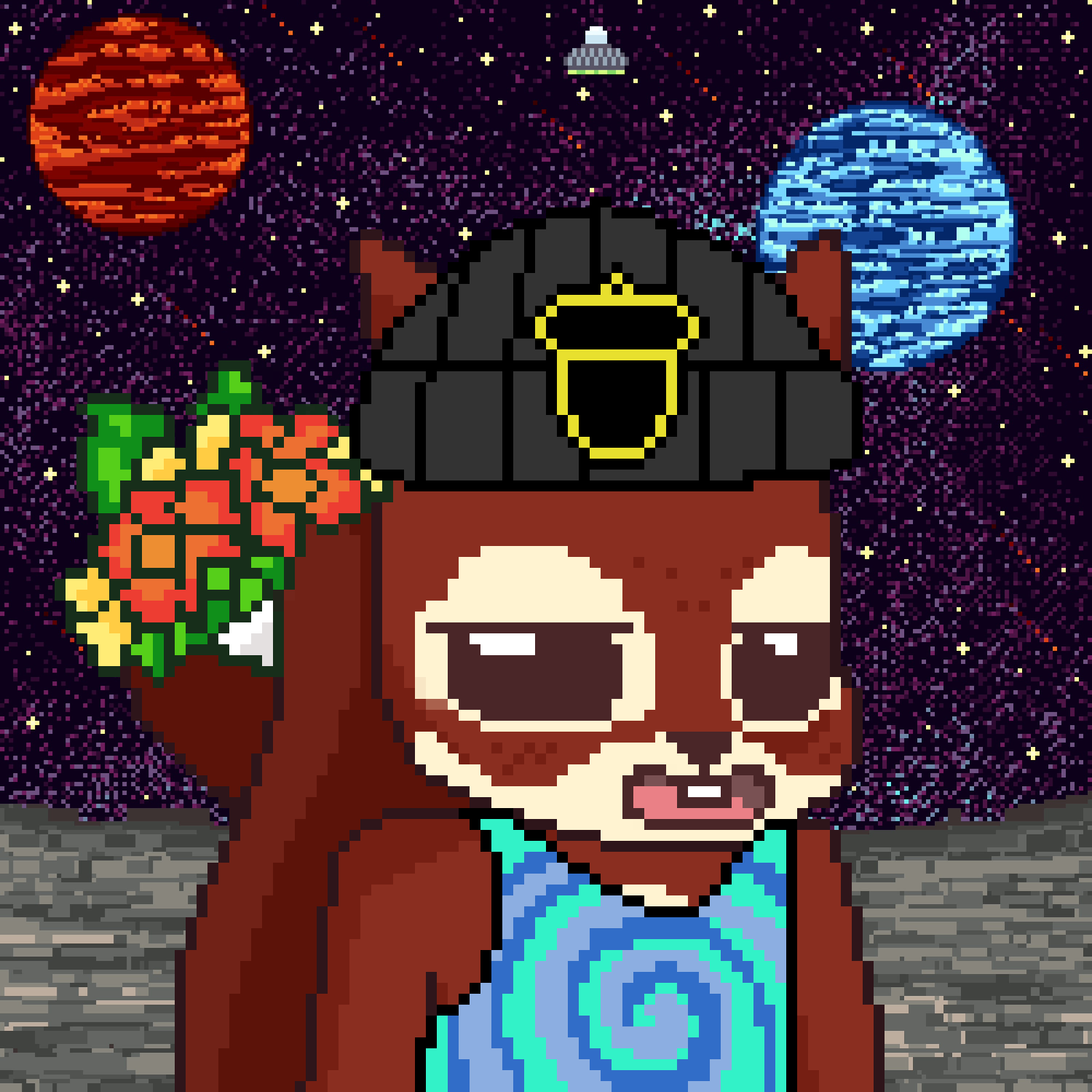 Pixel Squirrels #8969 NFT on Algorand