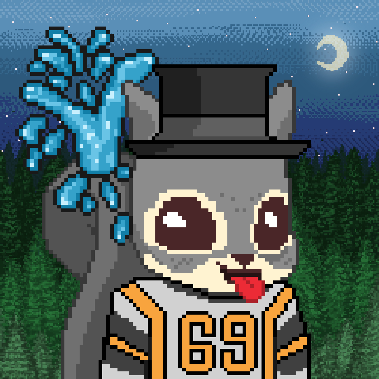 Pixel Squirrels #899 NFT on Algorand