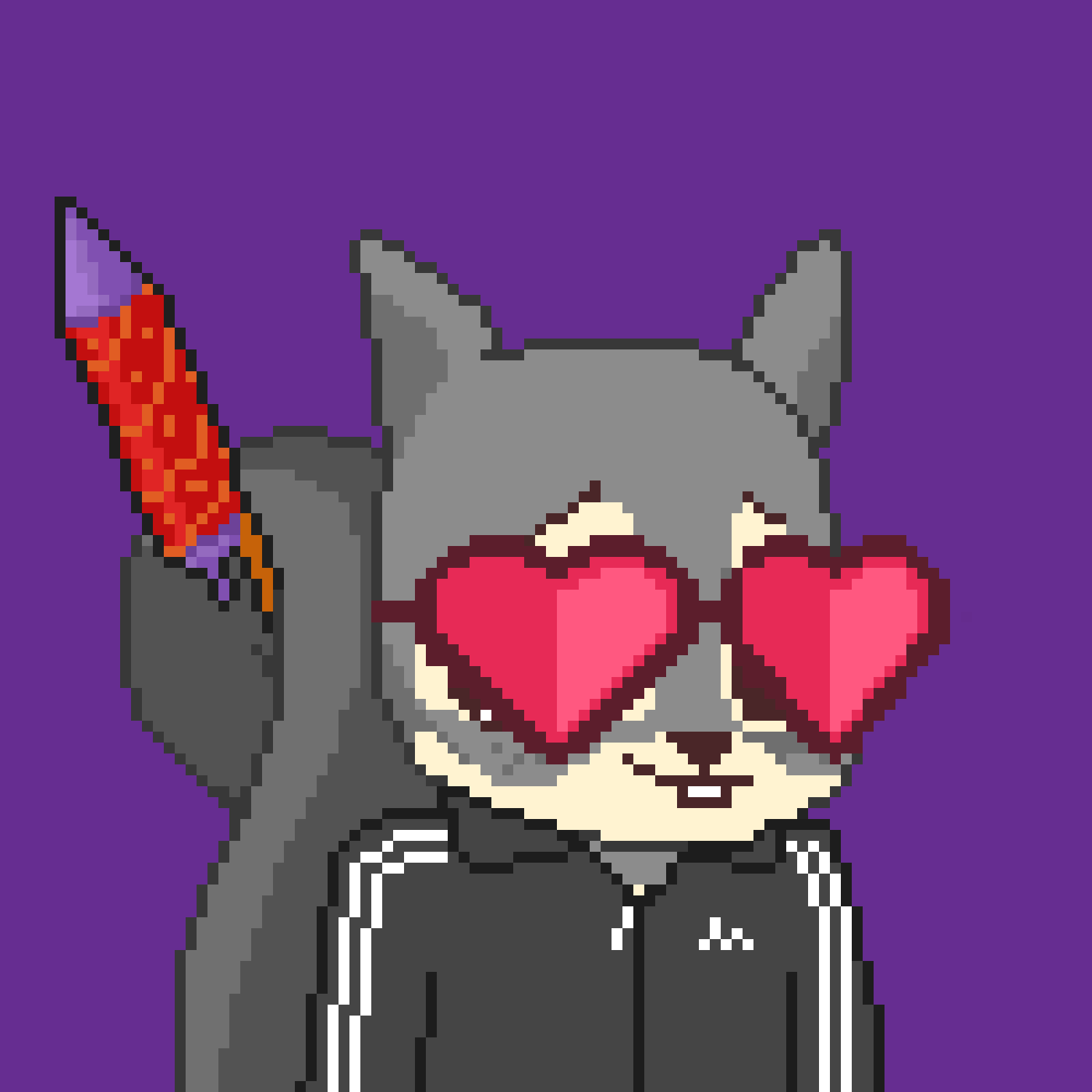 Pixel Squirrels #8990 NFT on Algorand