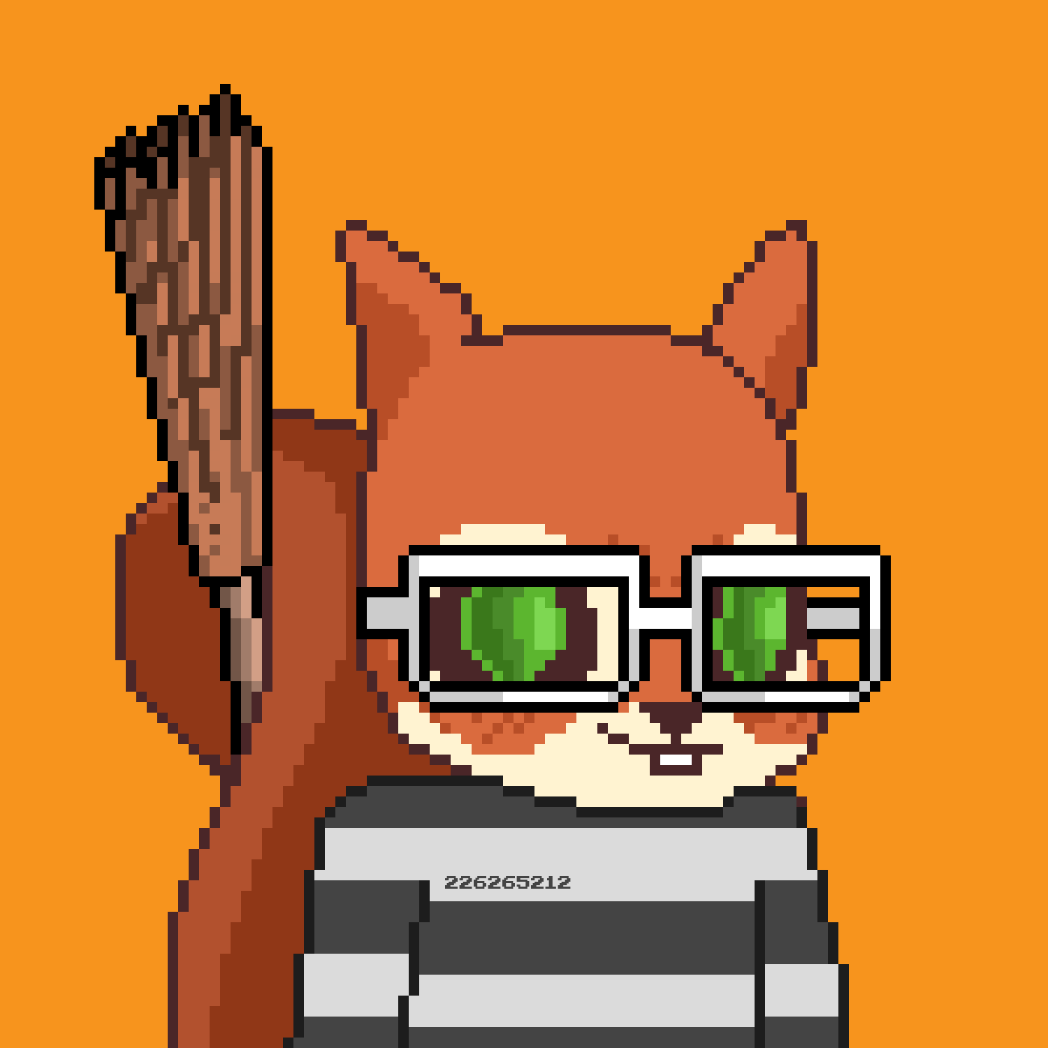 Pixel Squirrels #8993 NFT on Algorand