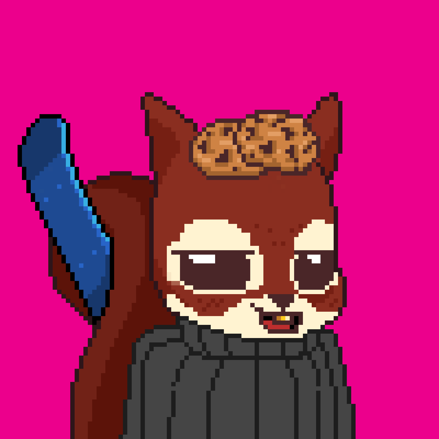 Pixel Squirrels #8995 NFT on Algorand