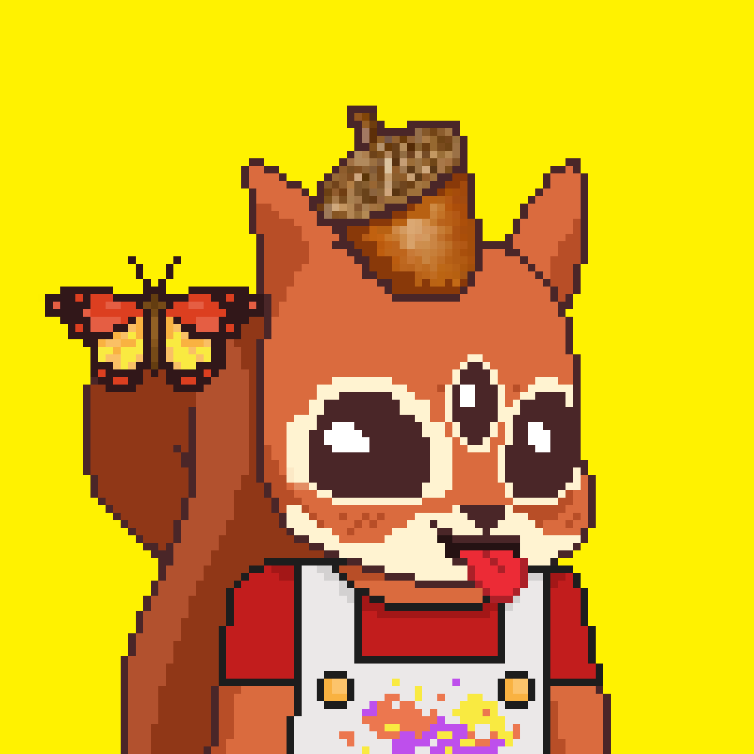 Pixel Squirrels #8996 NFT on Algorand