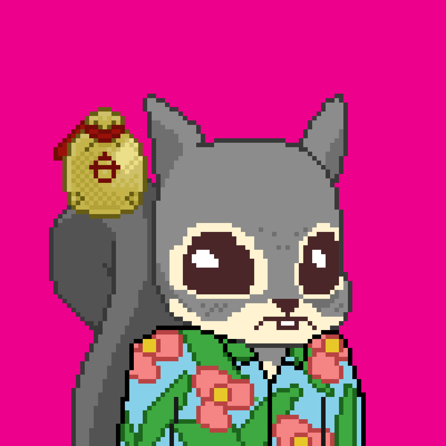 Pixel Squirrels #900 NFT on Algorand