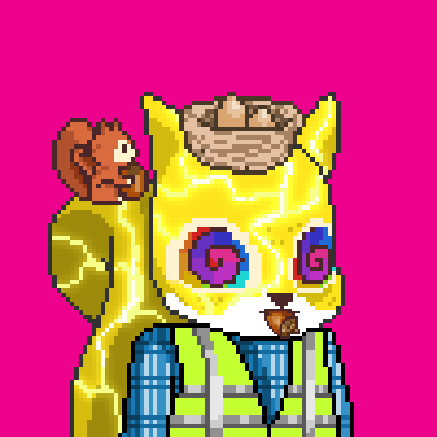 Pixel Squirrels #9014 NFT on Algorand