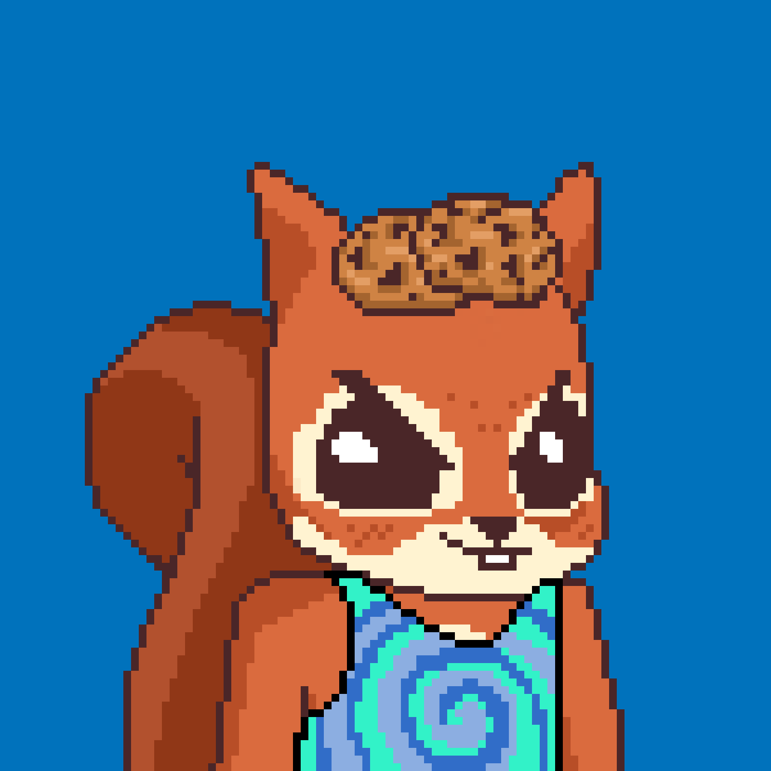 Pixel Squirrels #9020 NFT on Algorand