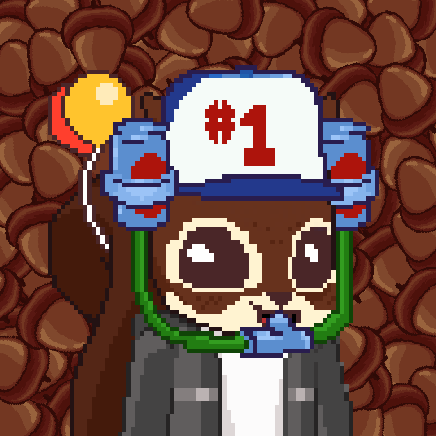 Pixel Squirrels #9024 NFT on Algorand