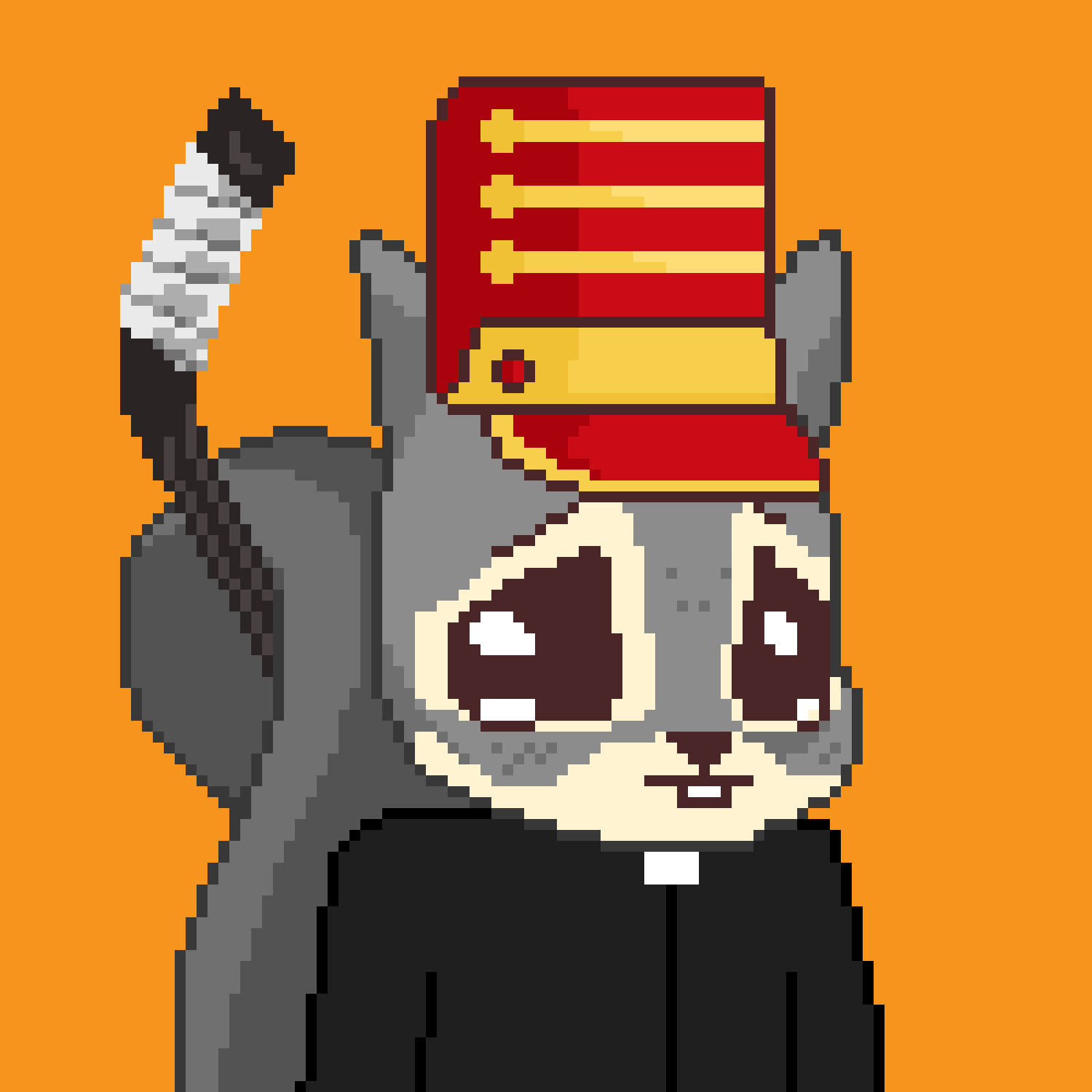 Pixel Squirrels #9027 NFT on Algorand