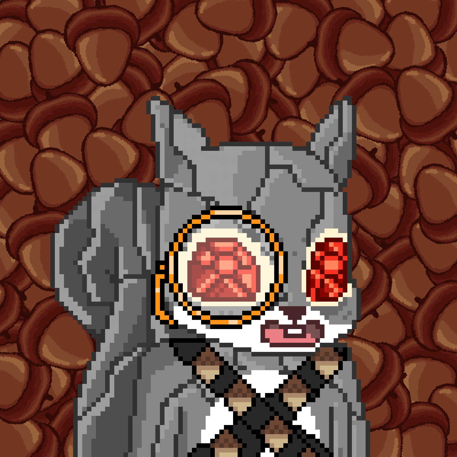 Pixel Squirrels #9042 NFT on Algorand