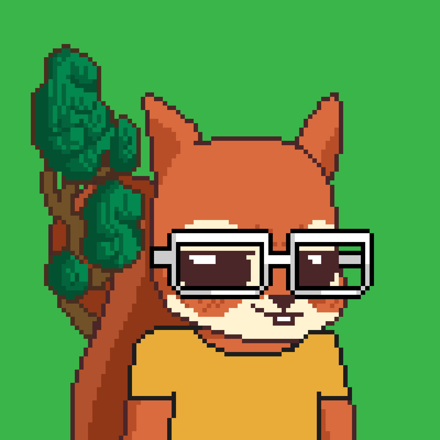 Pixel Squirrels #9061 NFT on Algorand