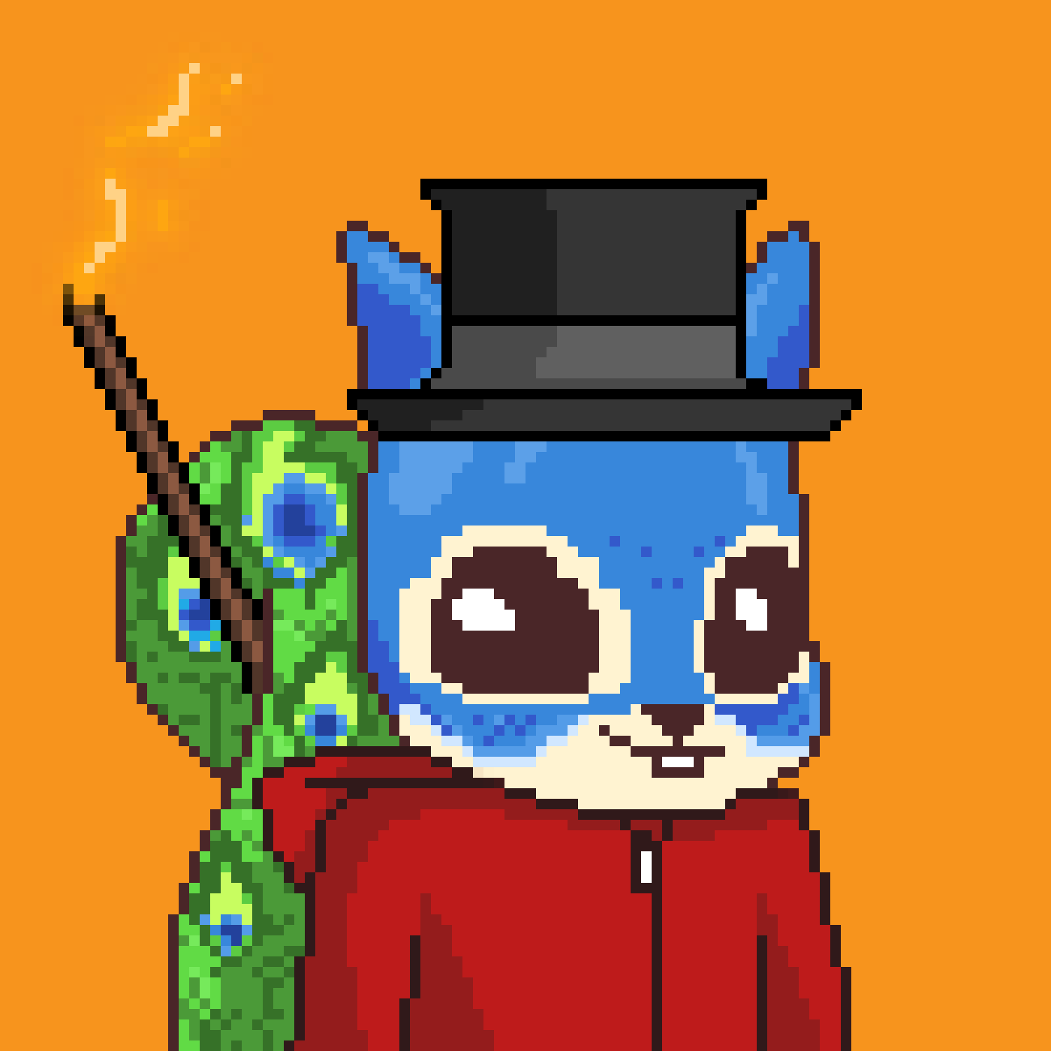 Pixel Squirrels #9068 NFT on Algorand