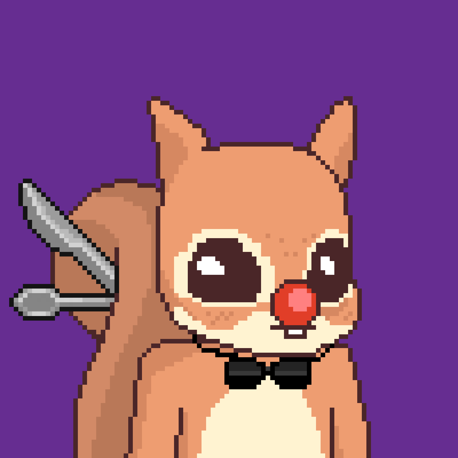 Pixel Squirrels #9071 NFT on Algorand