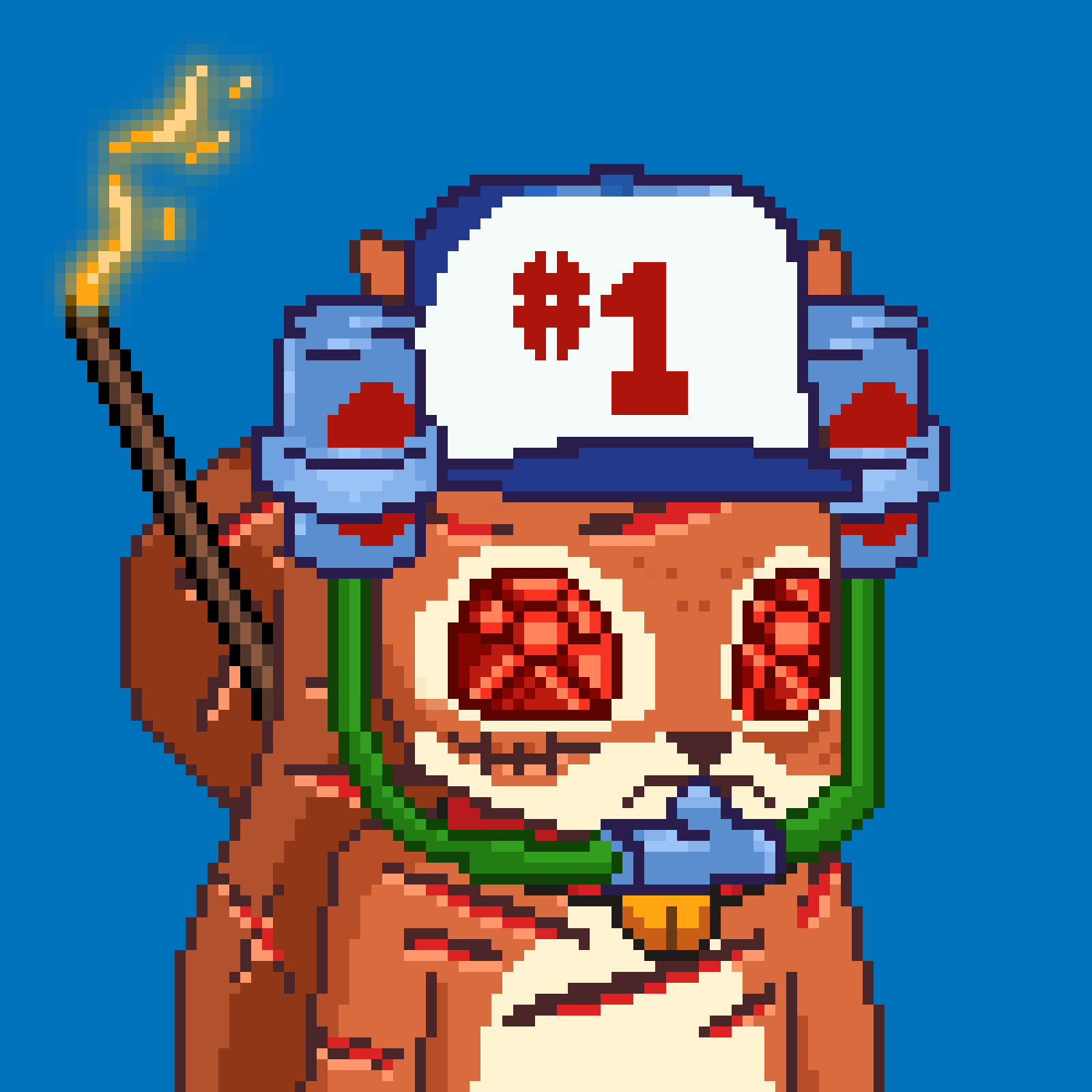 Pixel Squirrels #9080 NFT on Algorand