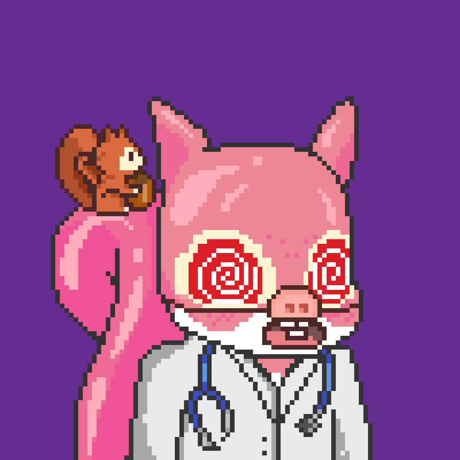 Pixel Squirrels #9083 NFT on Algorand