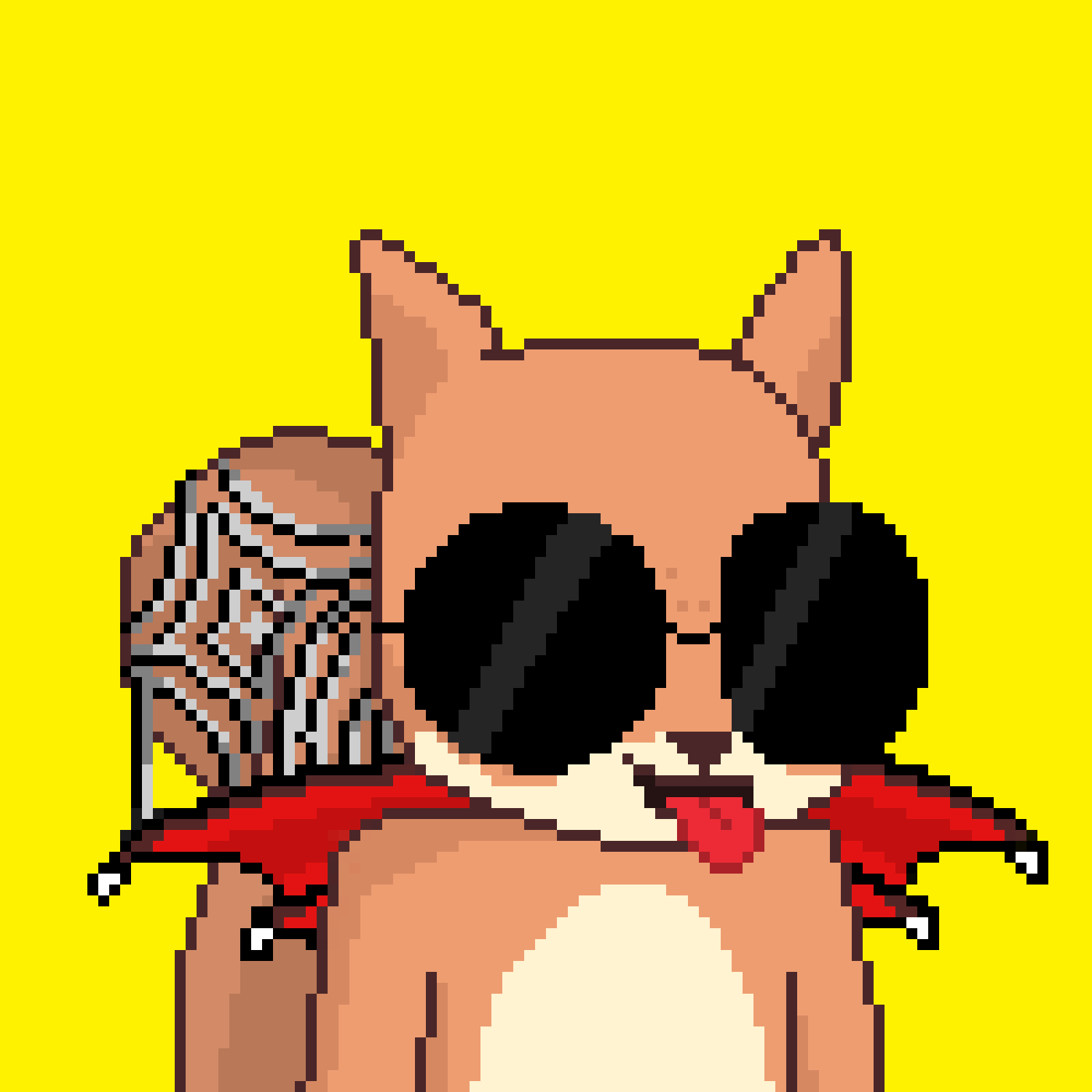 Pixel Squirrels #9086 NFT on Algorand