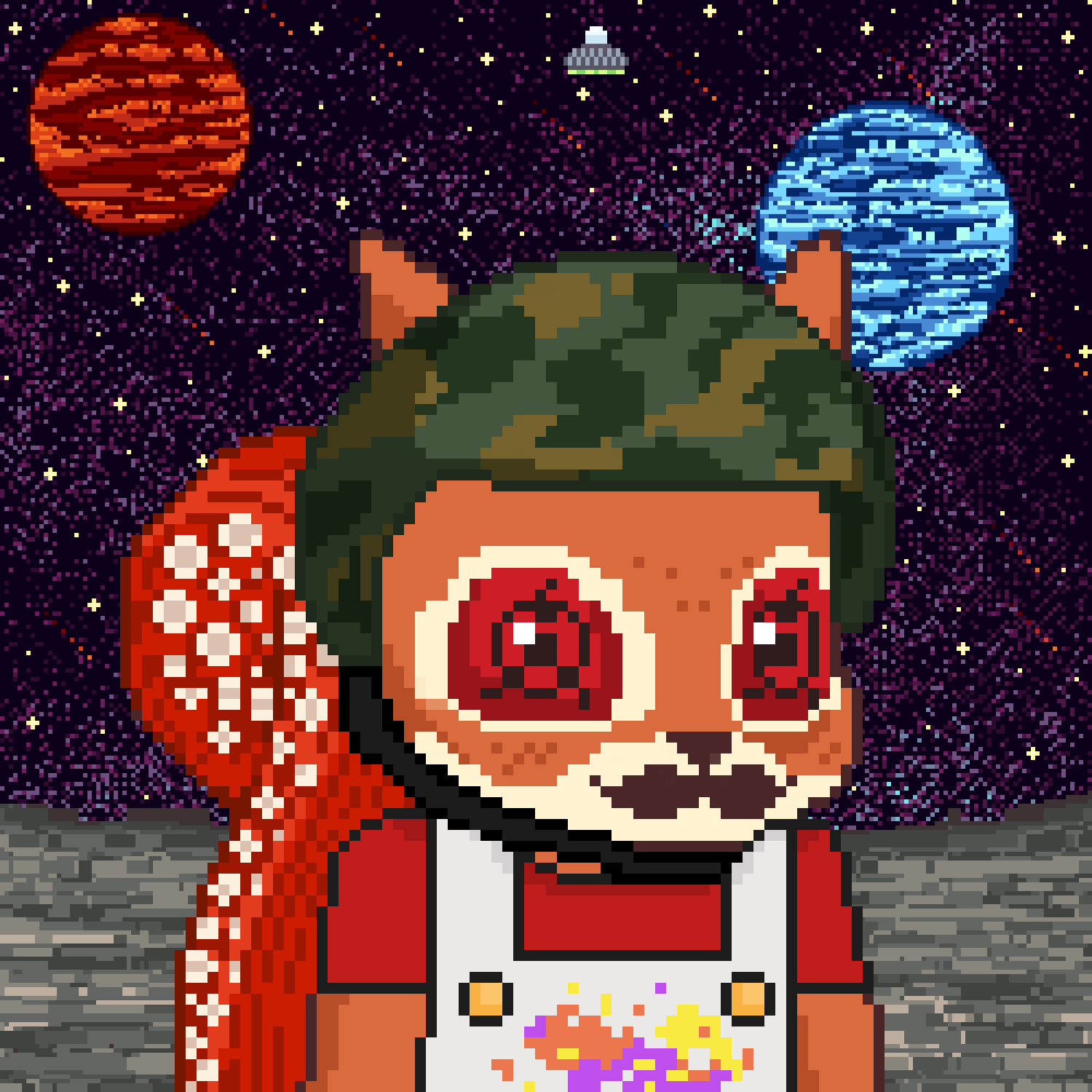 Pixel Squirrels #9088 NFT on Algorand