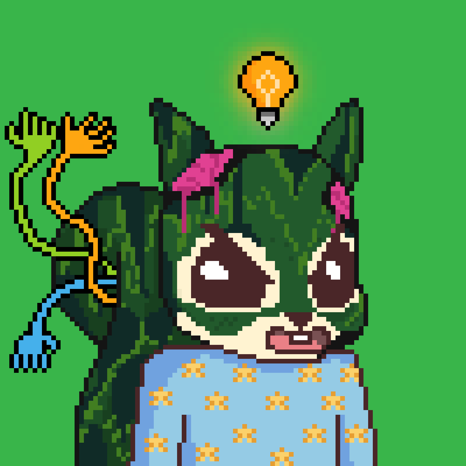 Pixel Squirrels #9090 NFT on Algorand