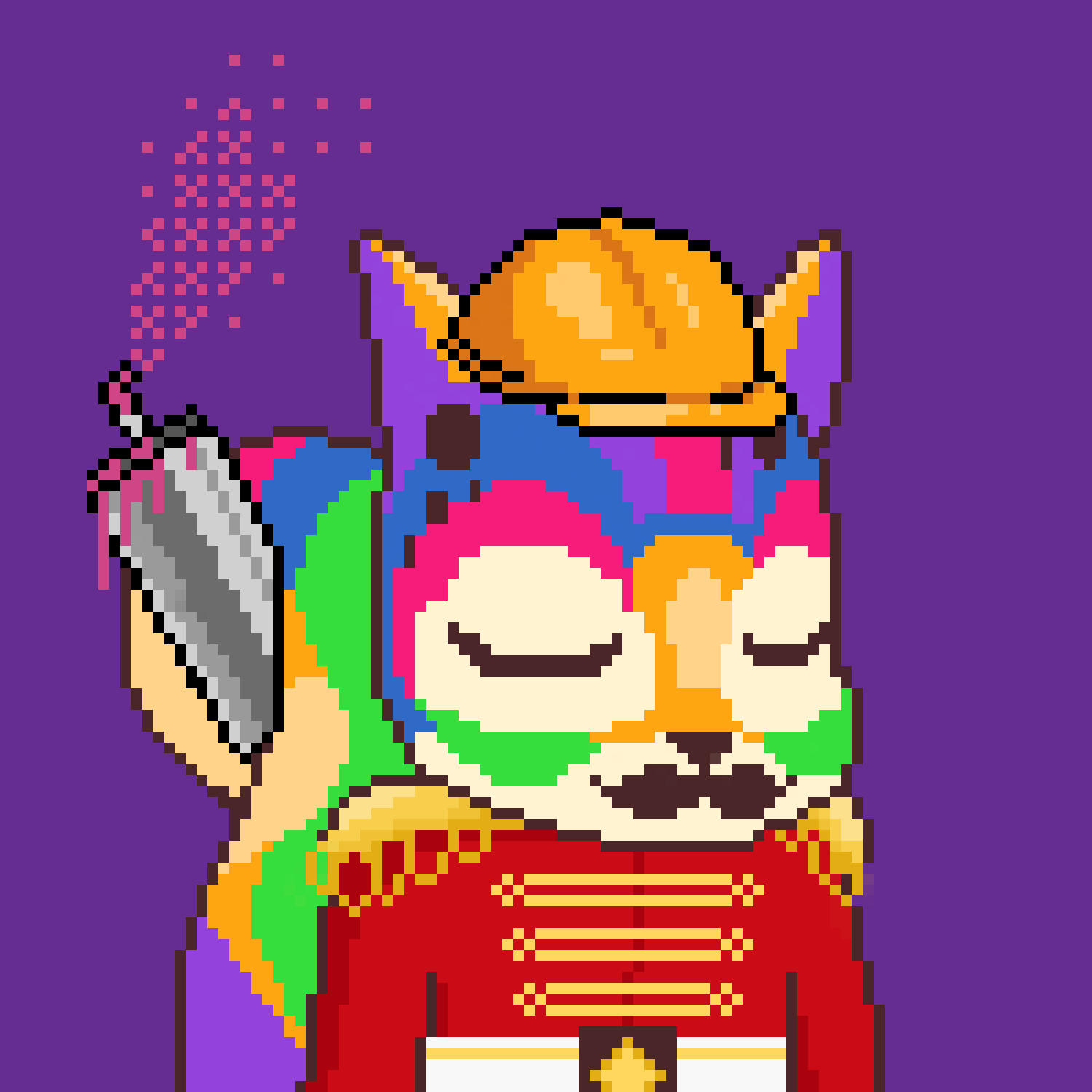 Pixel Squirrels #9092 NFT on Algorand