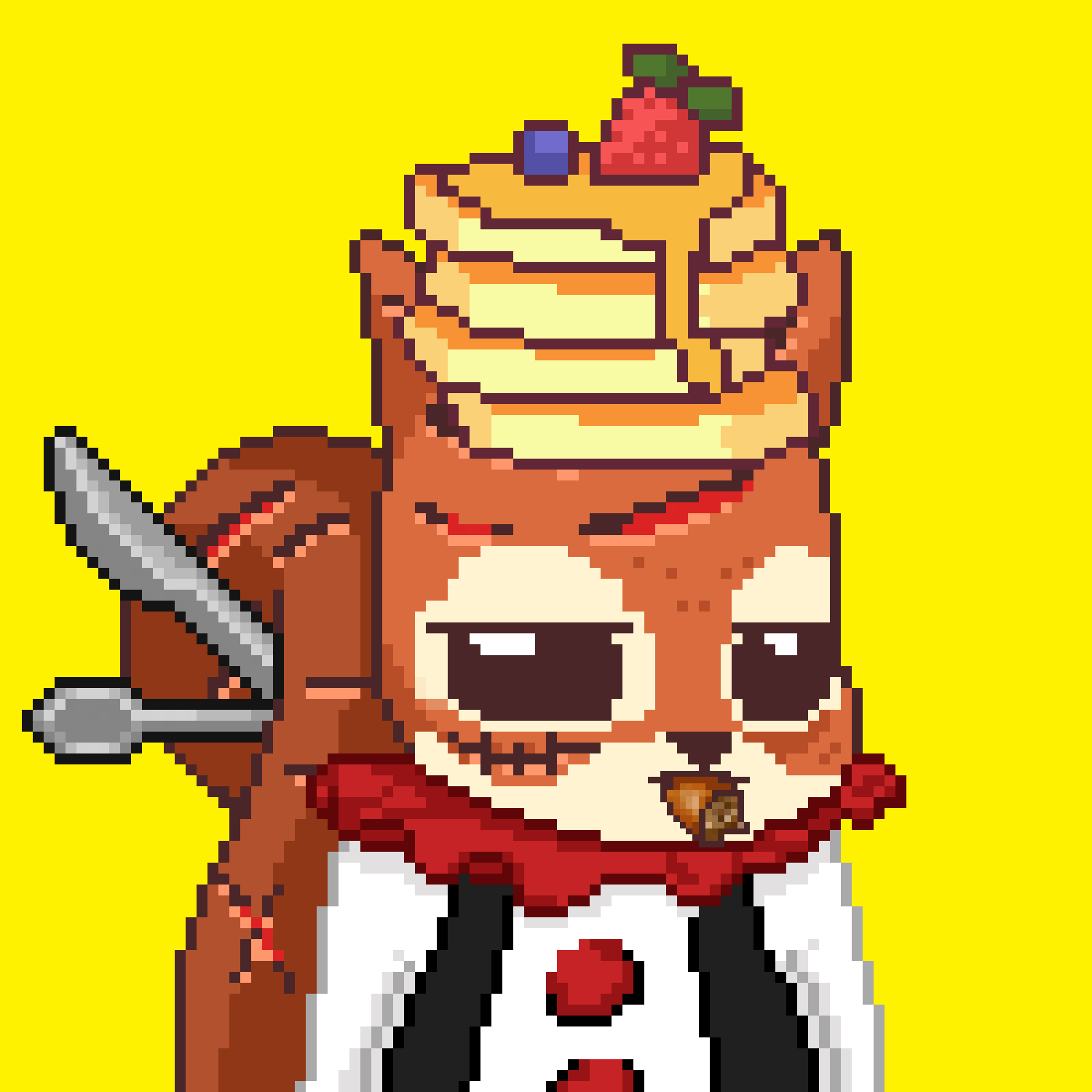 Pixel Squirrels #9096 NFT on Algorand