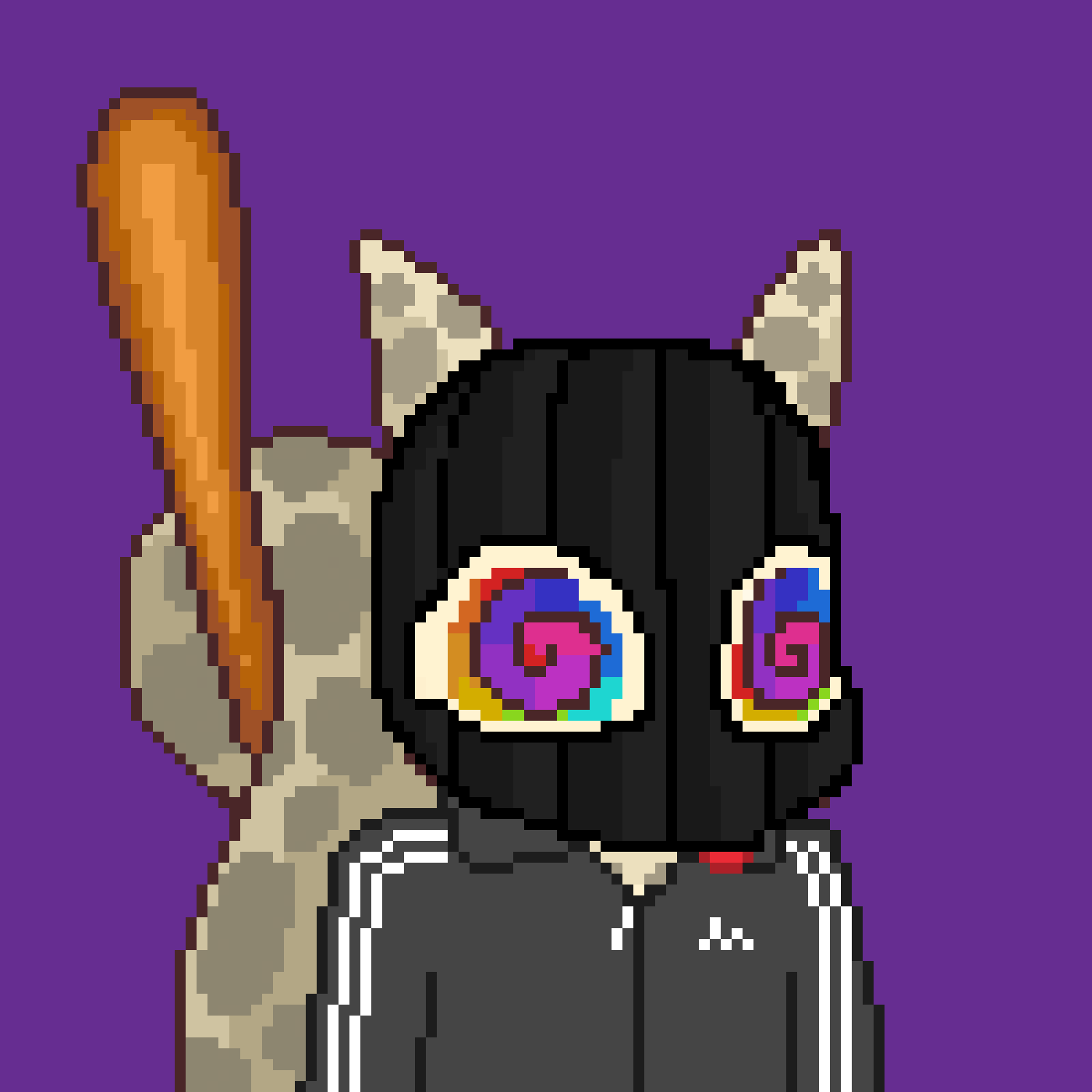 Pixel Squirrels #9098 NFT on Algorand