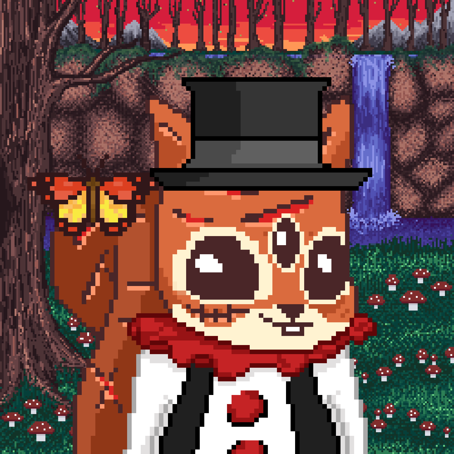 Pixel Squirrels #9101 NFT on Algorand