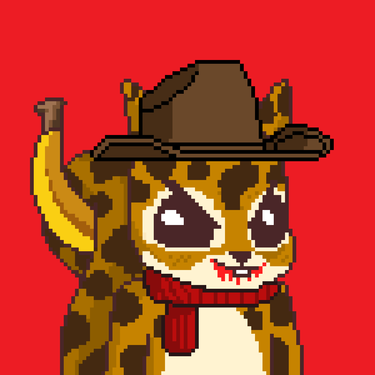 Pixel Squirrels #9103 NFT on Algorand