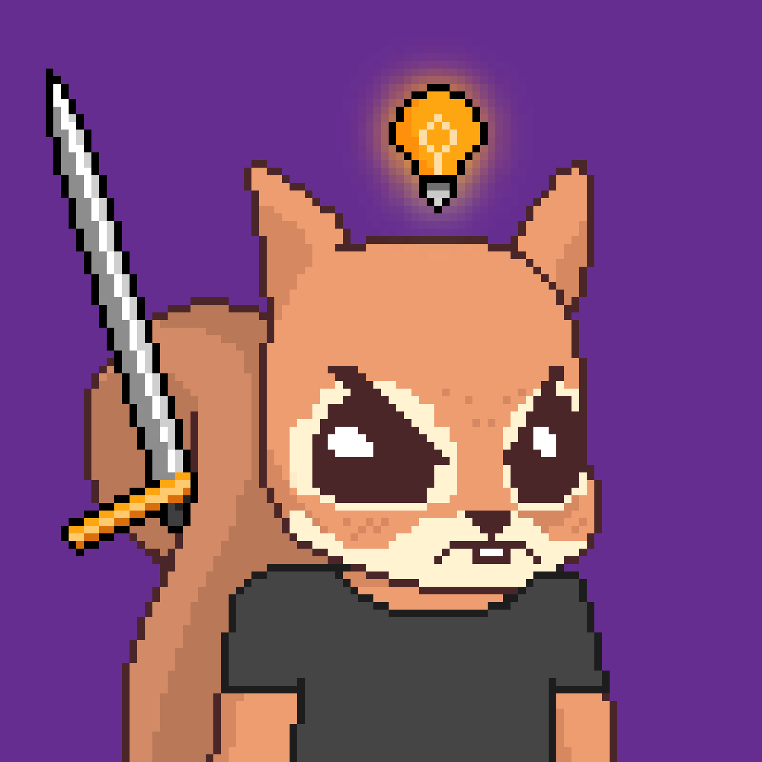 Pixel Squirrels #9104 NFT on Algorand