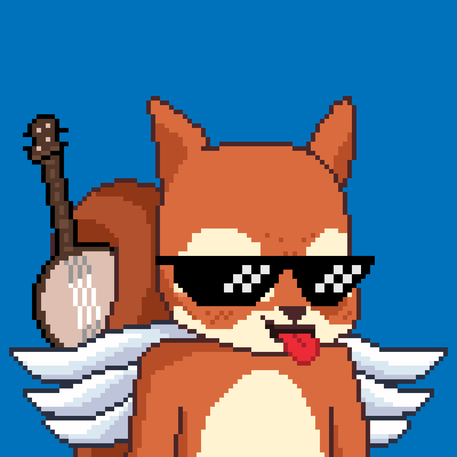 Pixel Squirrels #9111 NFT on Algorand