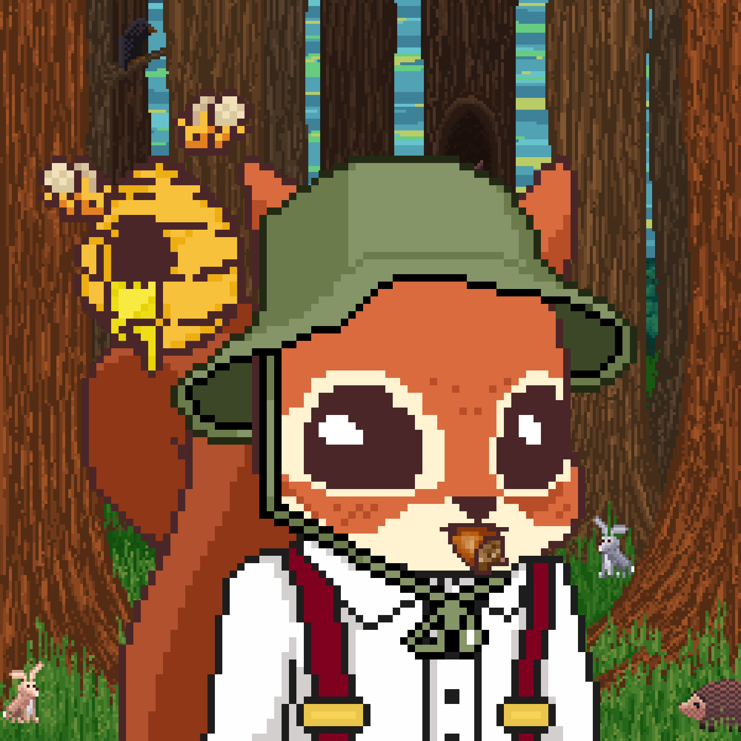 Pixel Squirrels #9116 NFT on Algorand