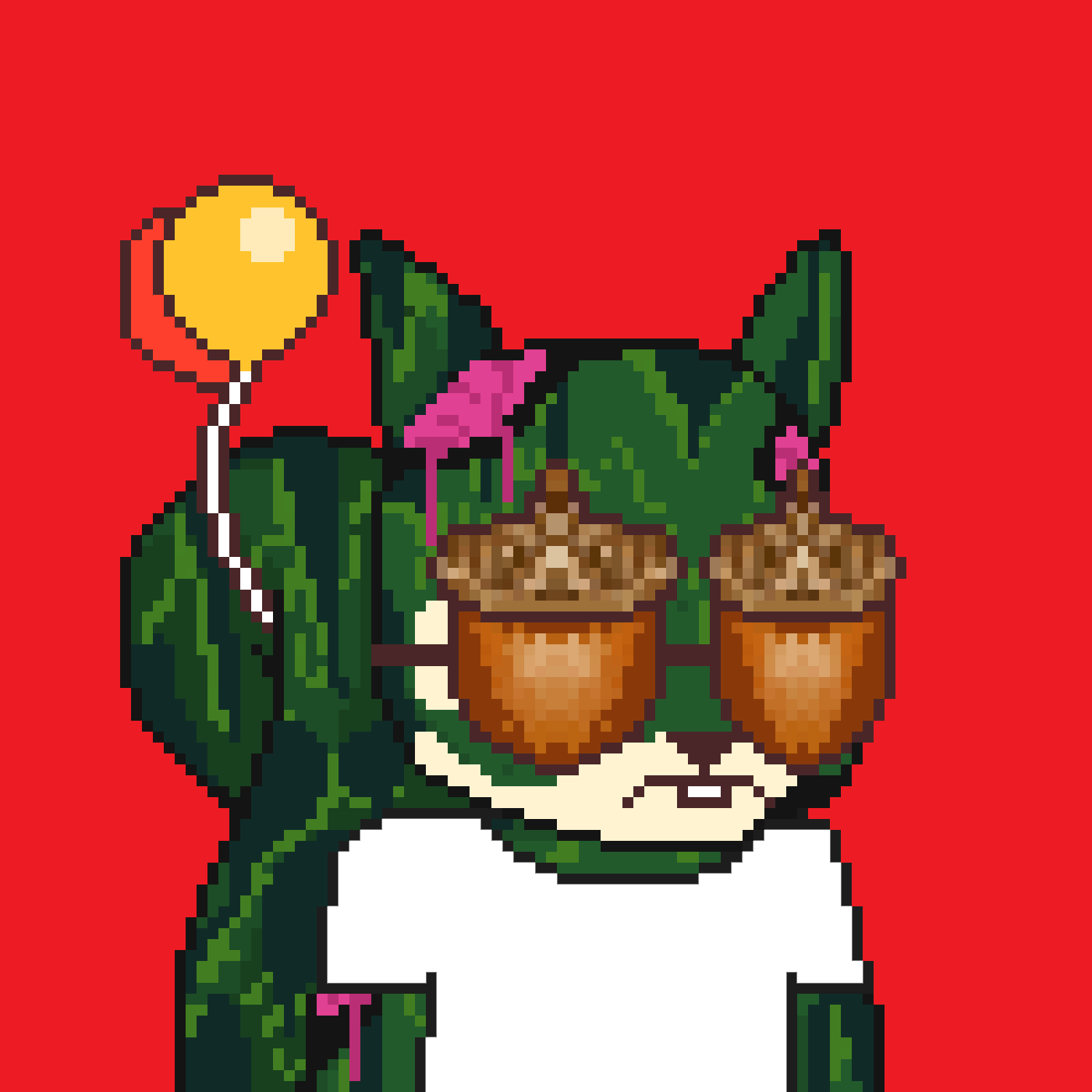 Pixel Squirrels #912 NFT on Algorand