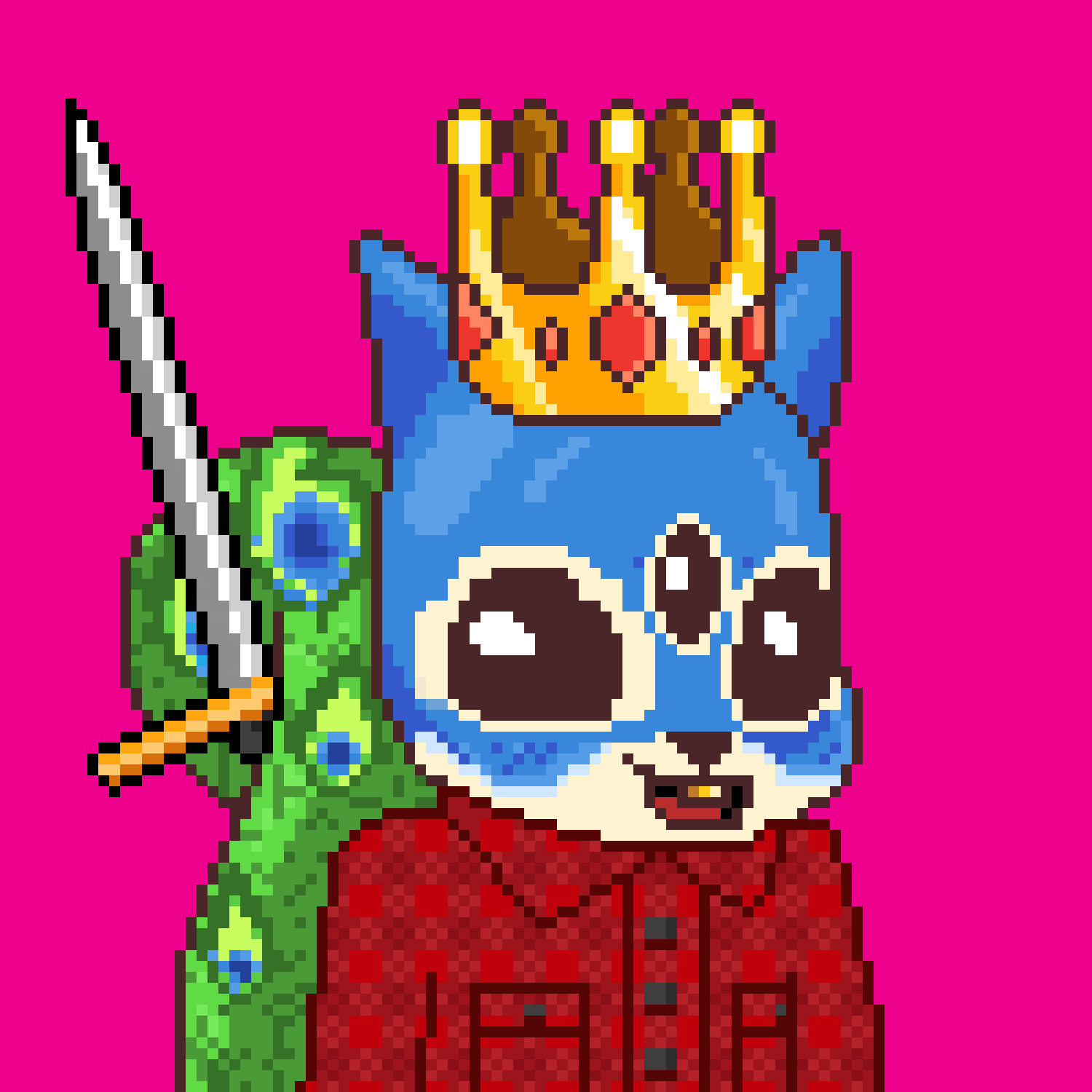 Pixel Squirrels #9123 NFT on Algorand