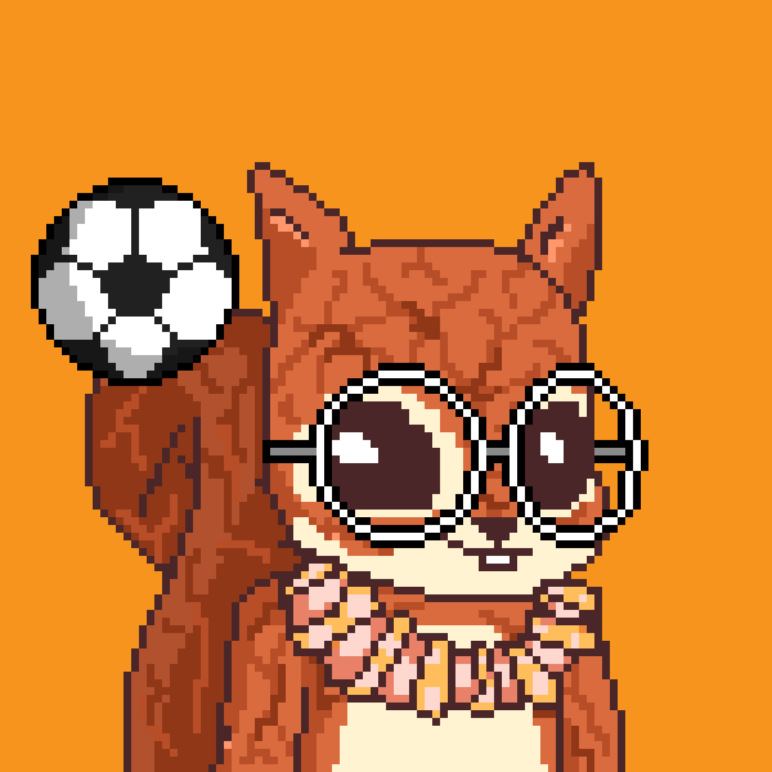 Pixel Squirrels #9127 NFT on Algorand