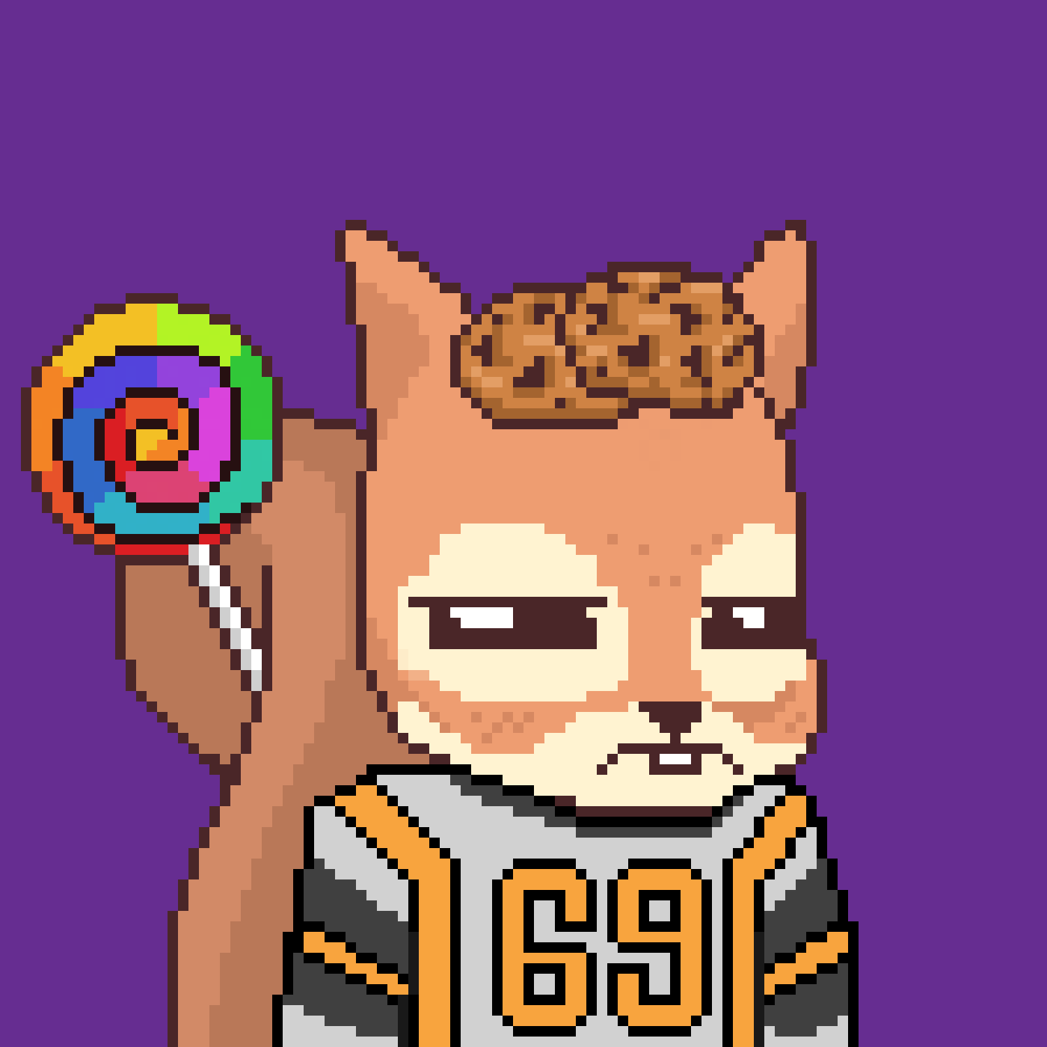 Pixel Squirrels #9131 NFT on Algorand