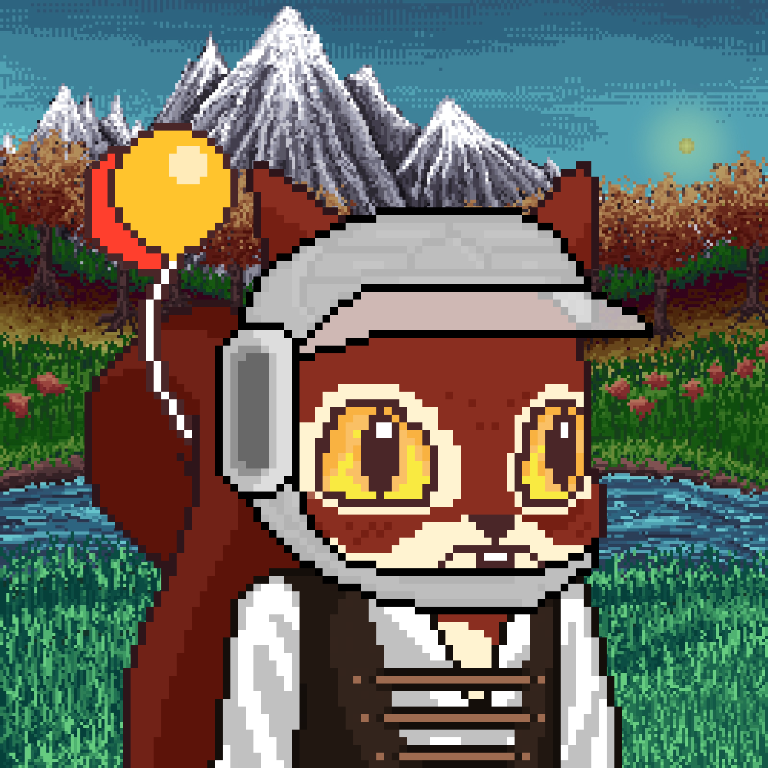 Pixel Squirrels #9136 NFT on Algorand