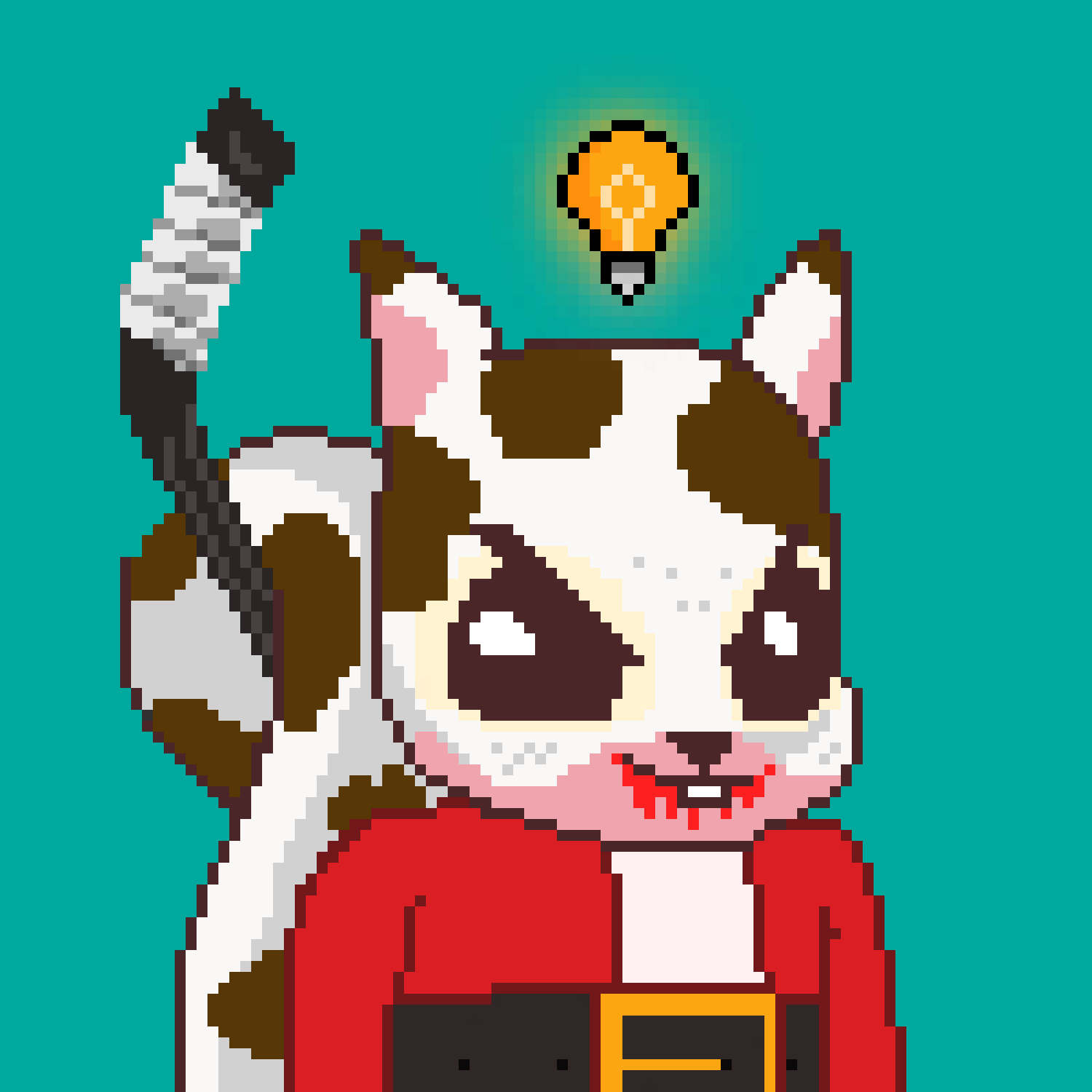 Pixel Squirrels #914 NFT on Algorand