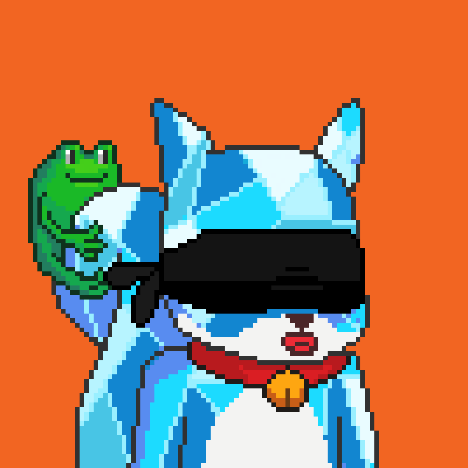 Pixel Squirrels #9143 NFT on Algorand