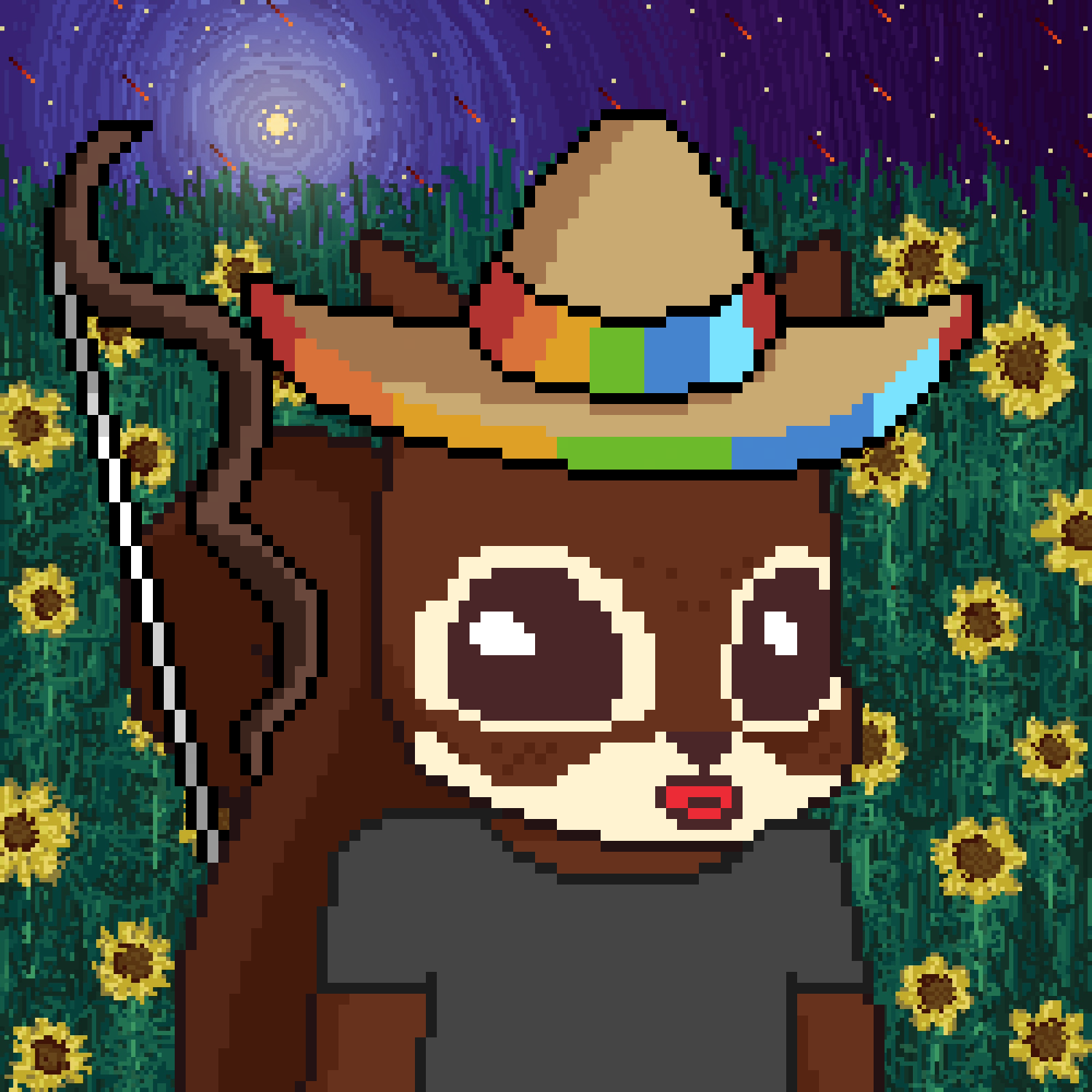 Pixel Squirrels #9144 NFT on Algorand