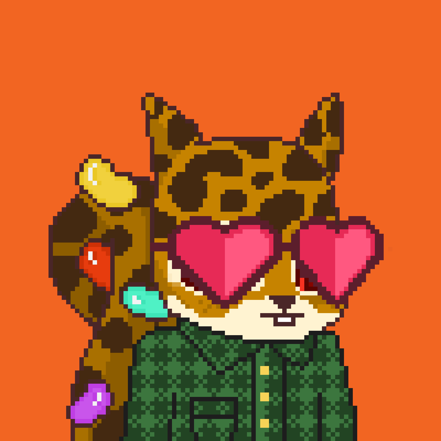 Pixel Squirrels #9148 NFT on Algorand