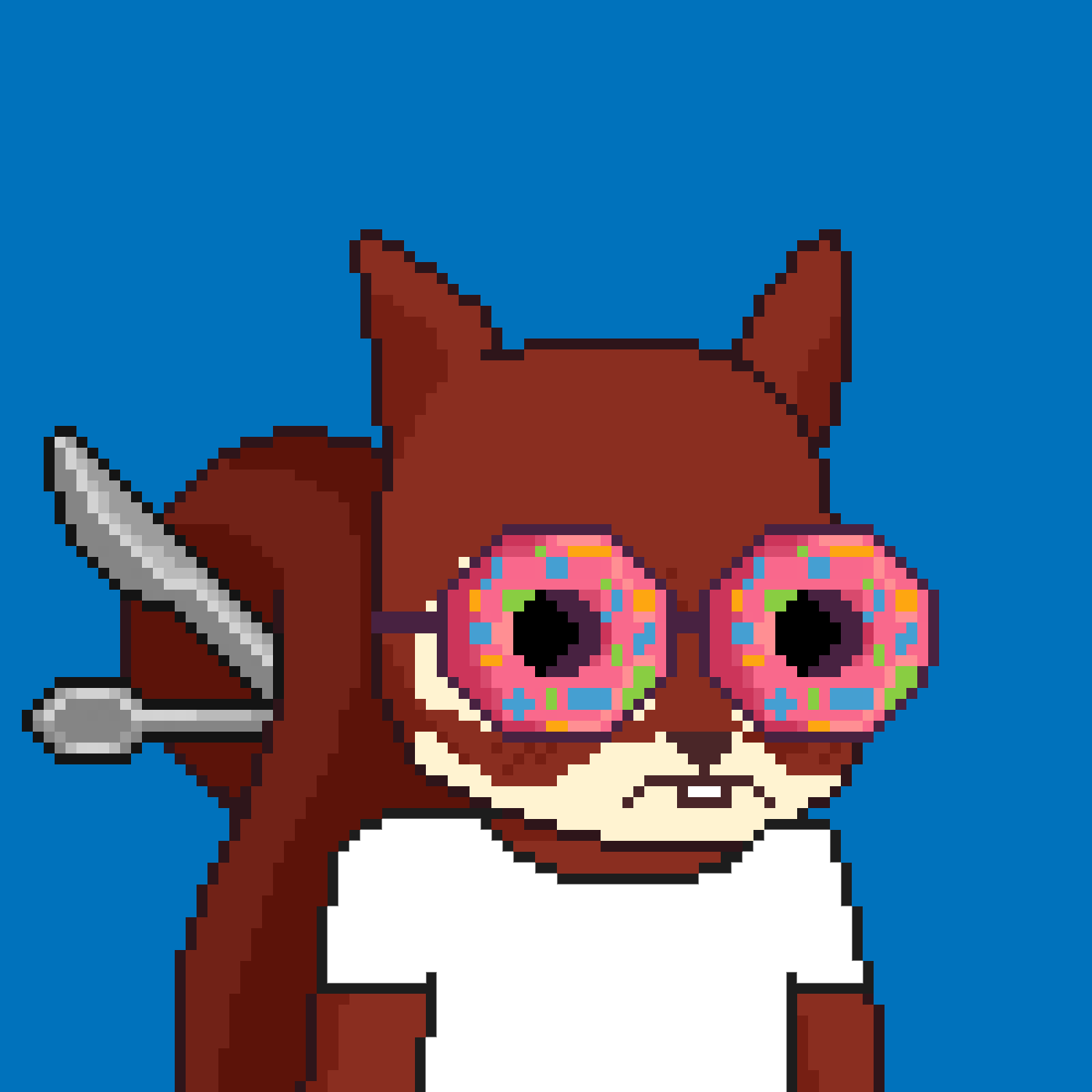 Pixel Squirrels #9150 NFT on Algorand