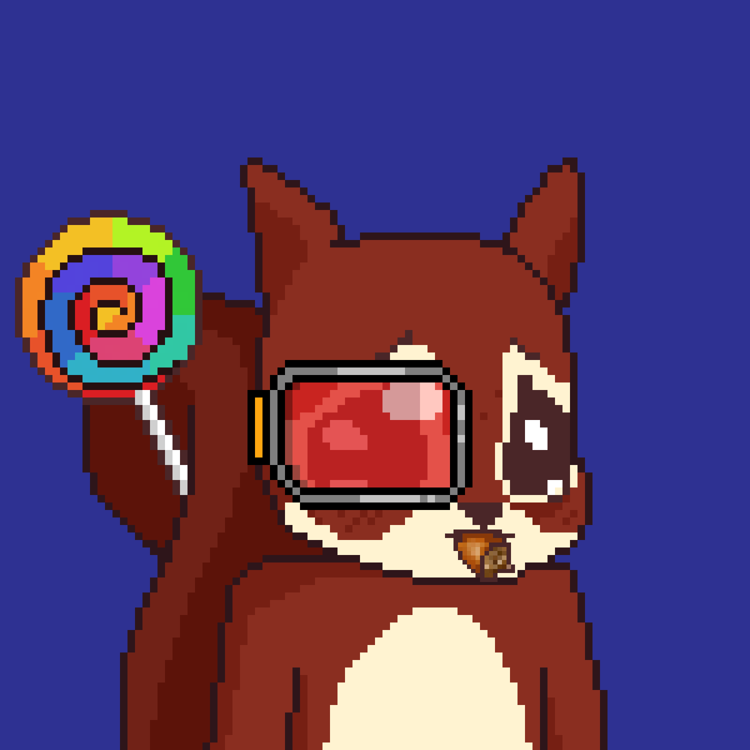 Pixel Squirrels #9151 NFT on Algorand