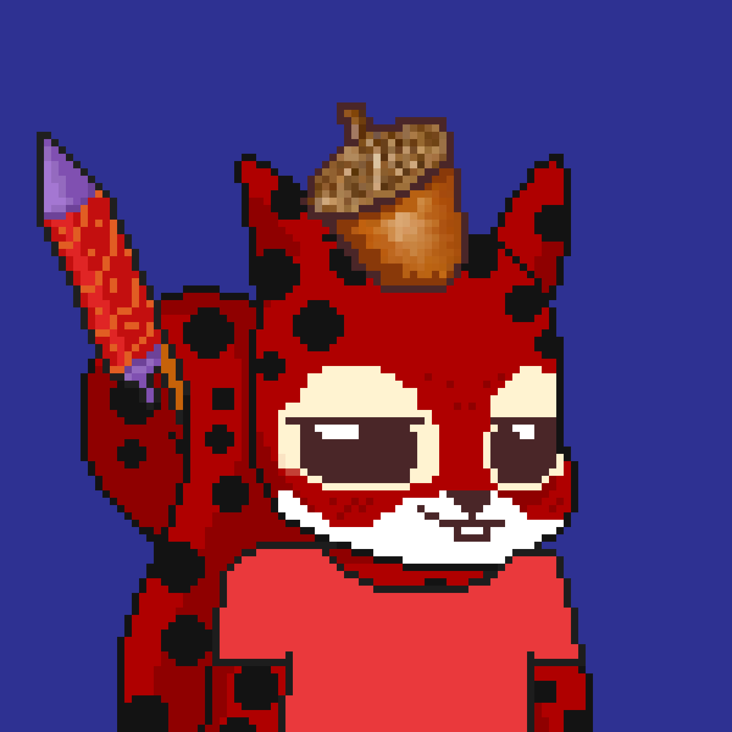 Pixel Squirrels #9167 NFT on Algorand