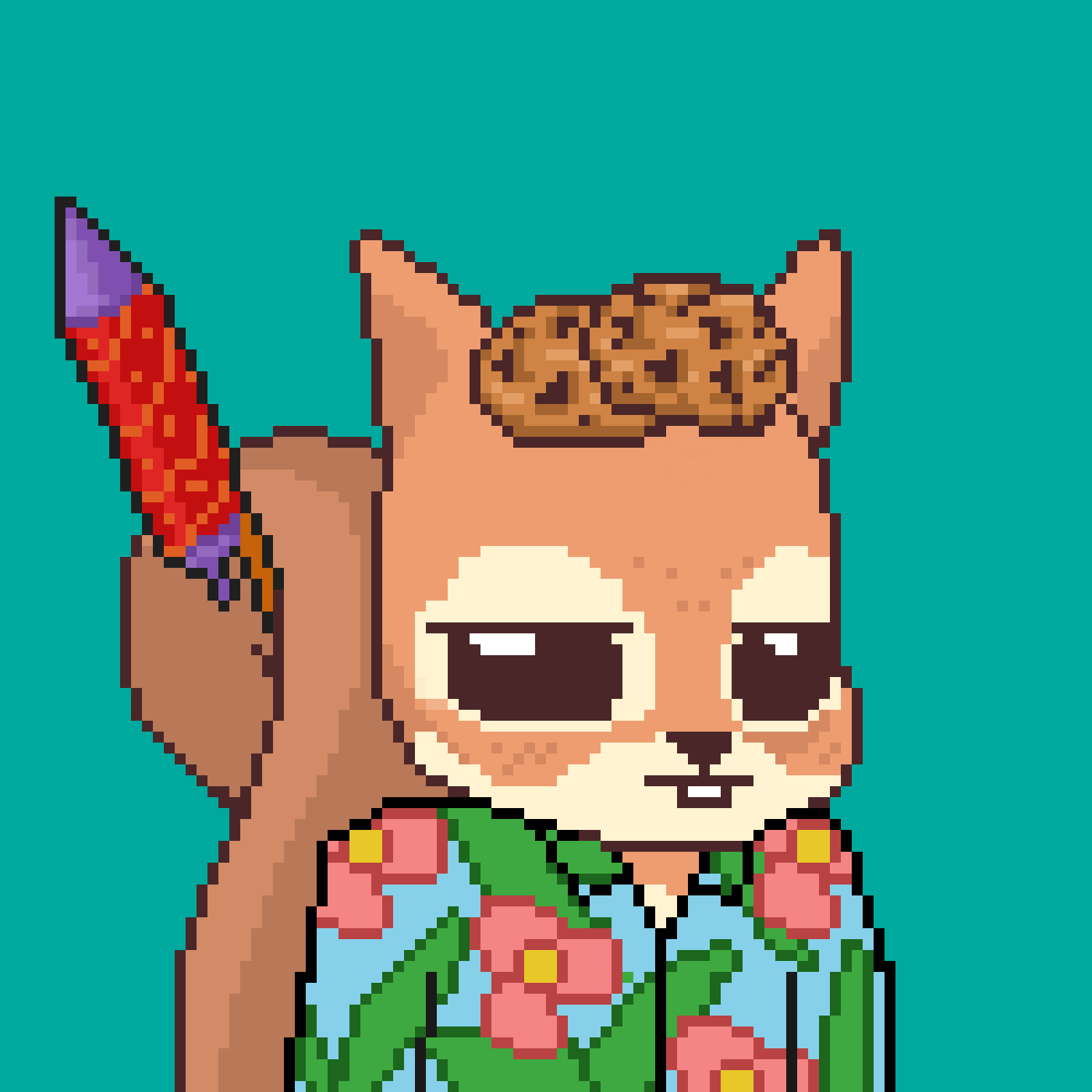 Pixel Squirrels #9171 NFT on Algorand