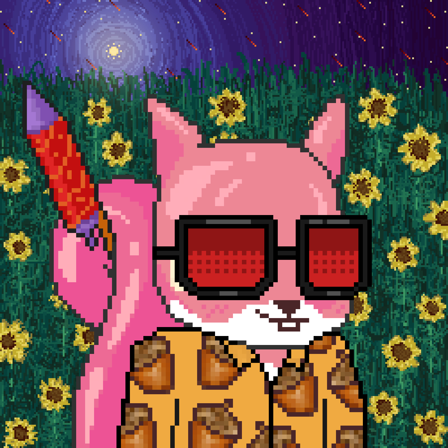 Pixel Squirrels #9172 NFT on Algorand