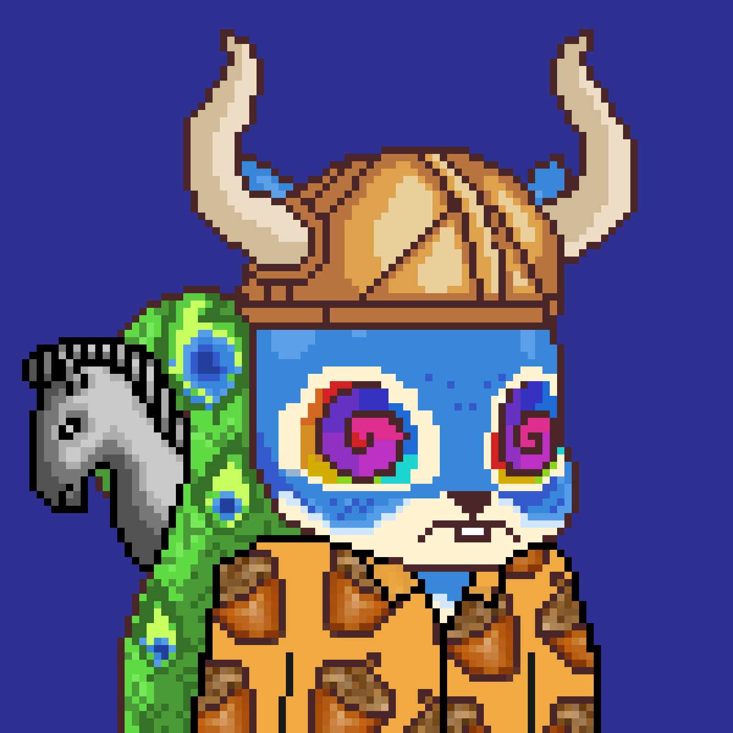 Pixel Squirrels #9177 NFT on Algorand