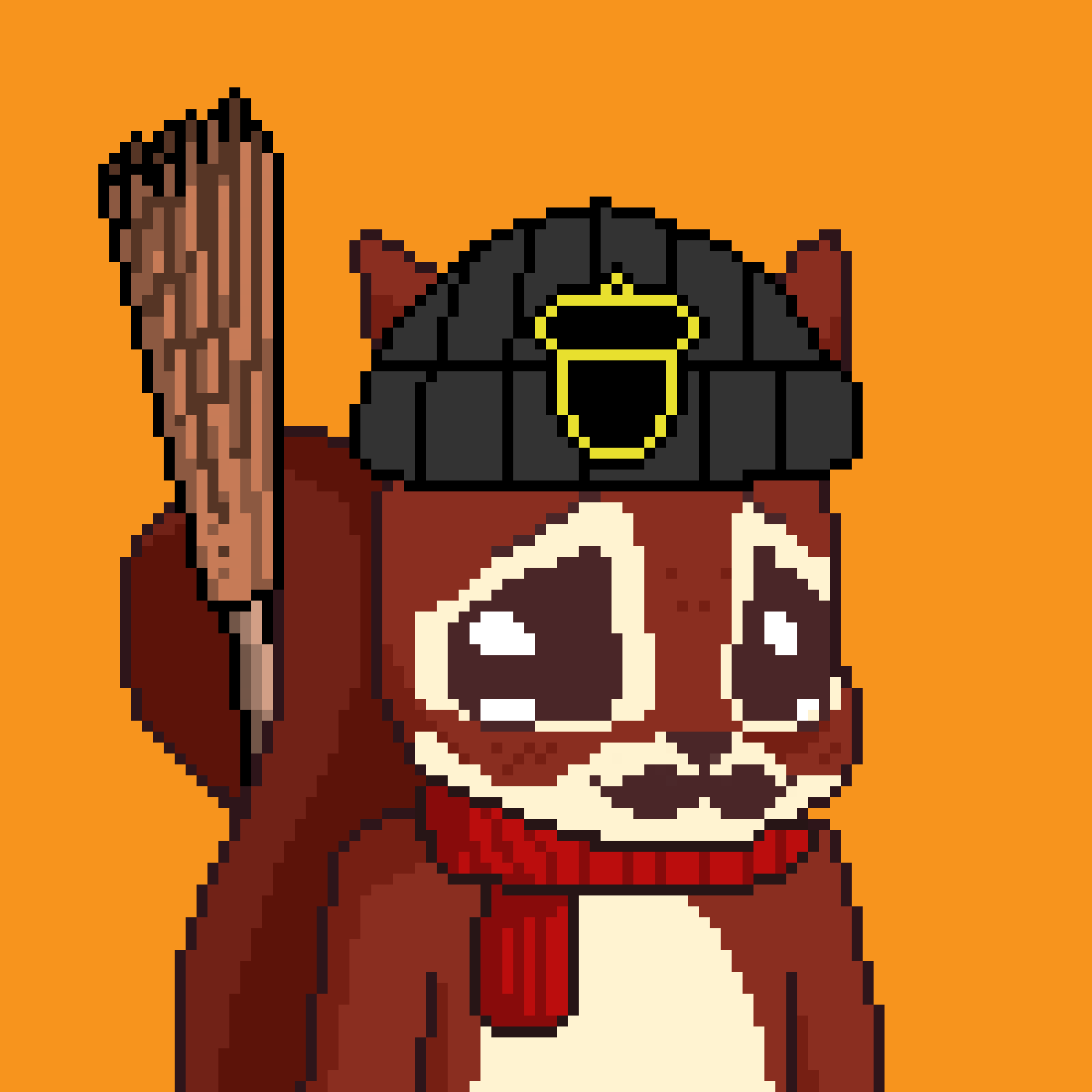 Pixel Squirrels #9184 NFT on Algorand