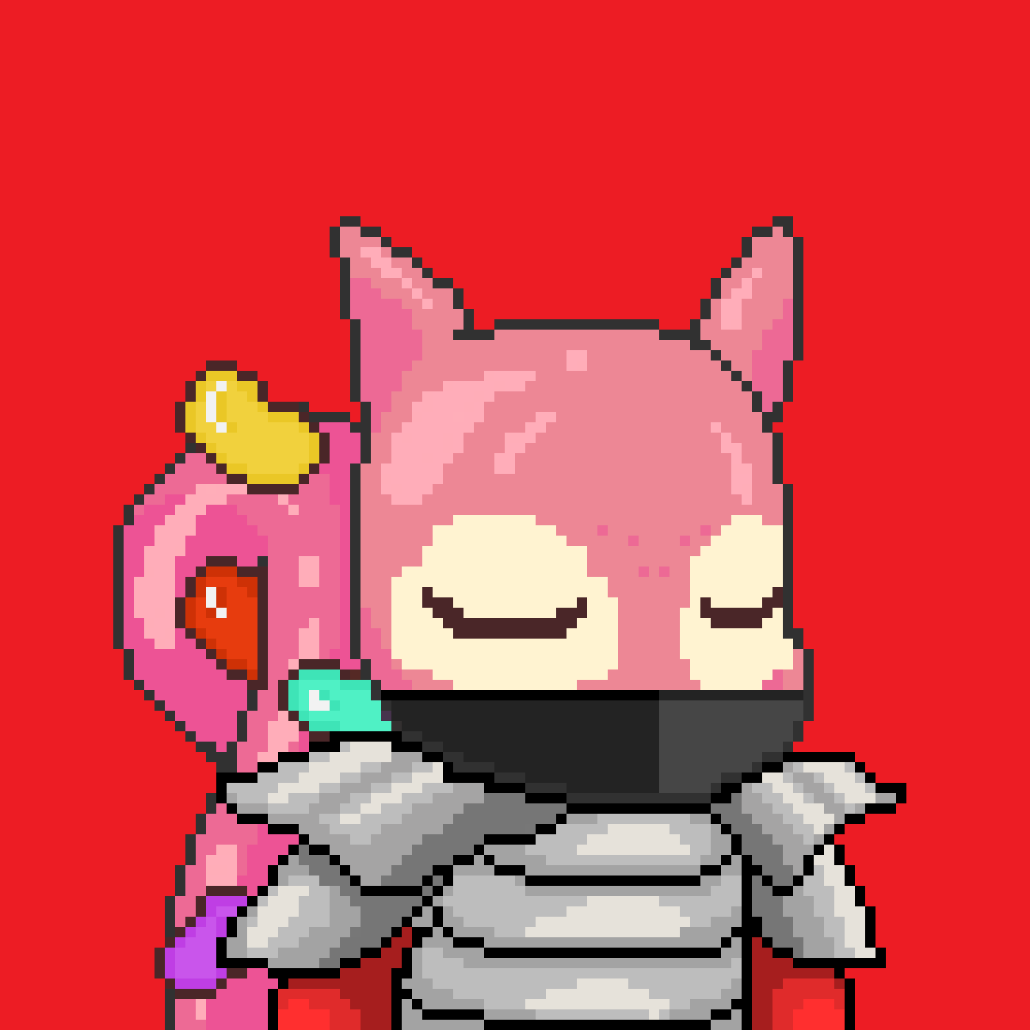 Pixel Squirrels #9196 NFT on Algorand