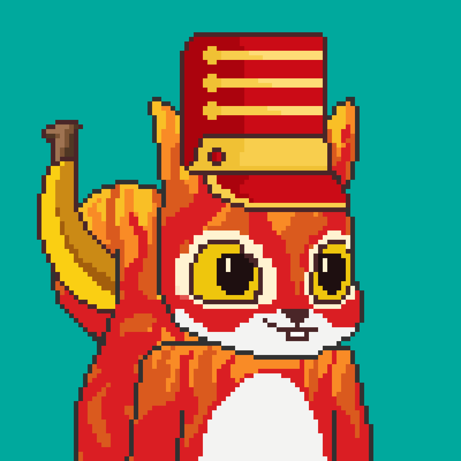 Pixel Squirrels #9197 NFT on Algorand