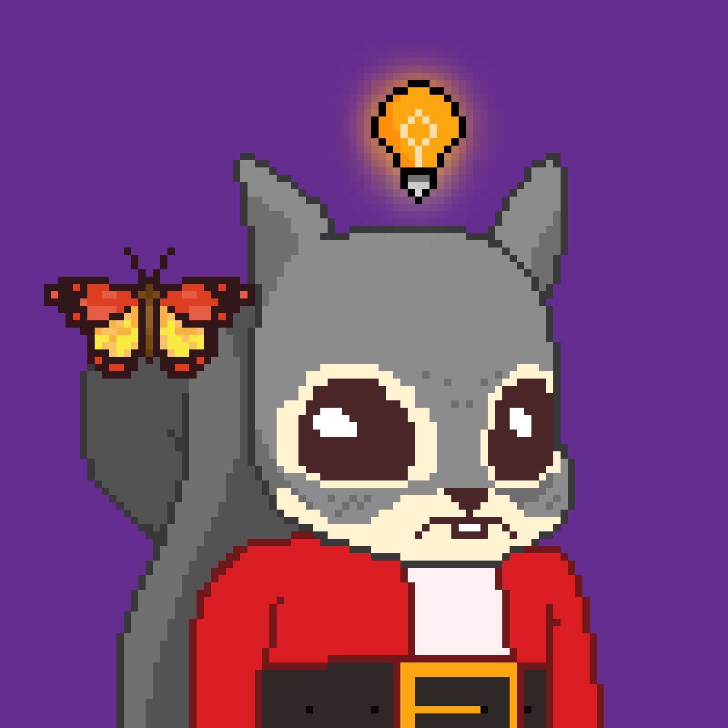 Pixel Squirrels #9198 NFT on Algorand